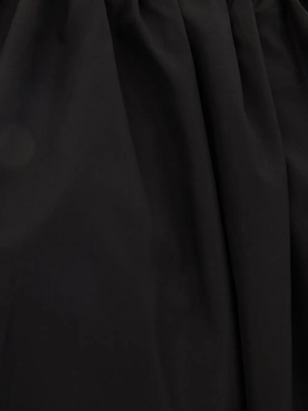 Max Mara Mouwloze jurk met ceintuur Zwart