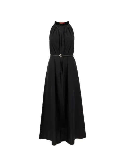 Max Mara belted sleeveless dress
