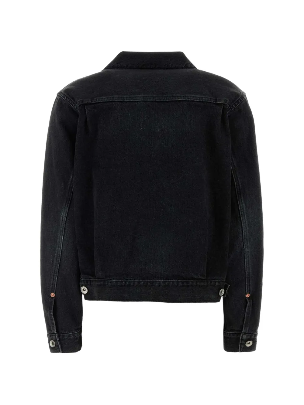 sacai Jack met dubbele rij knopen Zwart