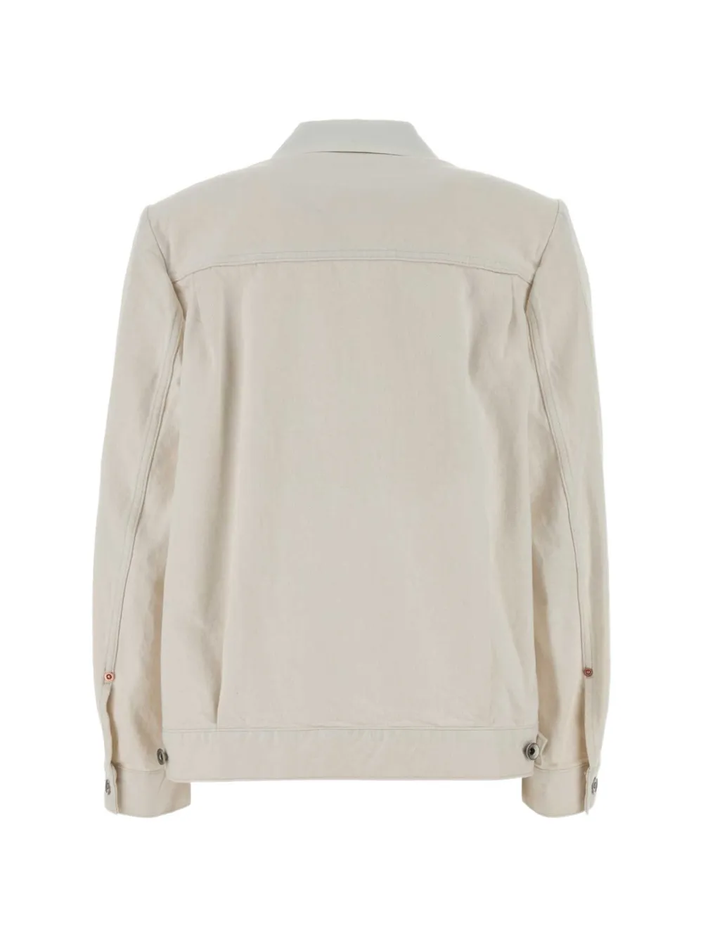 sacai Jack met dubbele rij knopen Beige