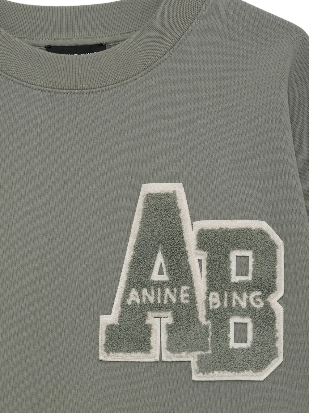 ANINE BING Miles katoenen sweater Groen