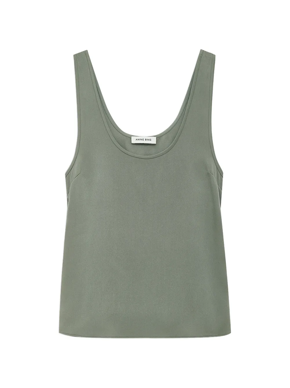 ANINE BING Lea sleeveless top - Verde