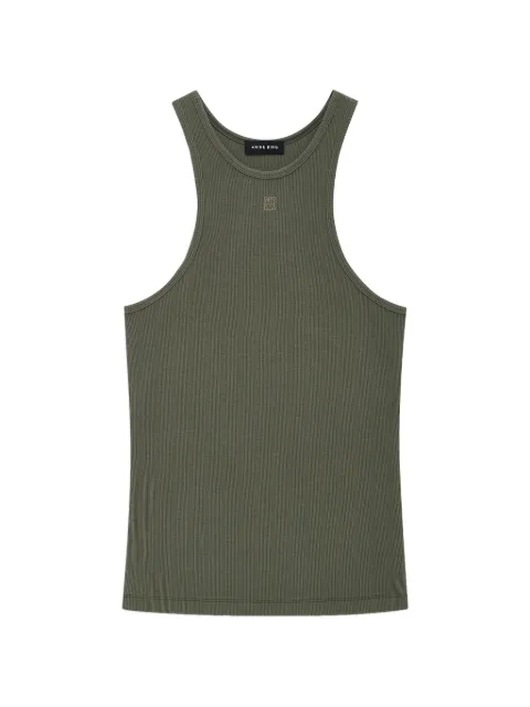 ANINE BING camiseta de canalé Cole