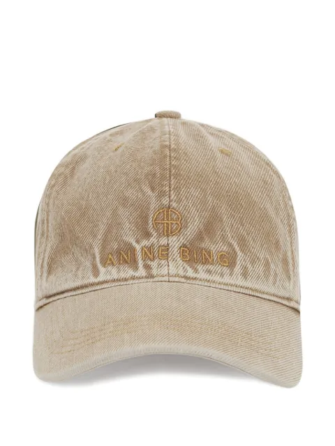 ANINE BING Jeremy logo-embroidered baseball cap