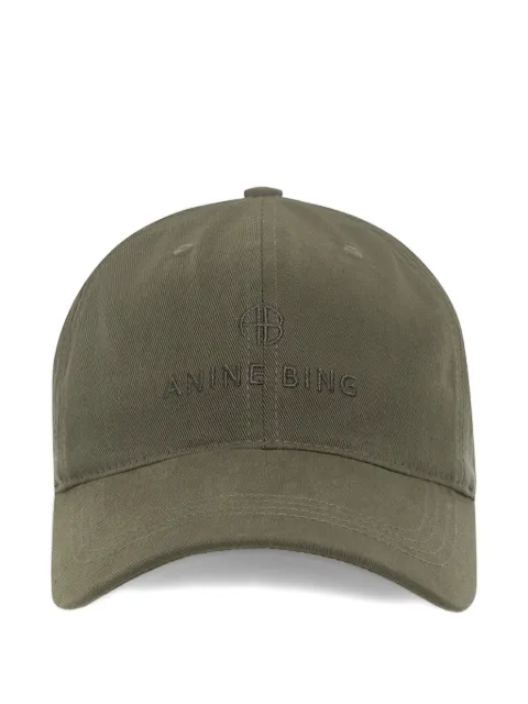 ANINE BING Jeremy logo-embroidered baseball cap