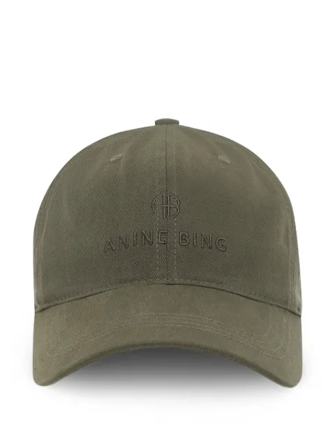 ANINE BING Jeremy logo-embroidered baseball cap
