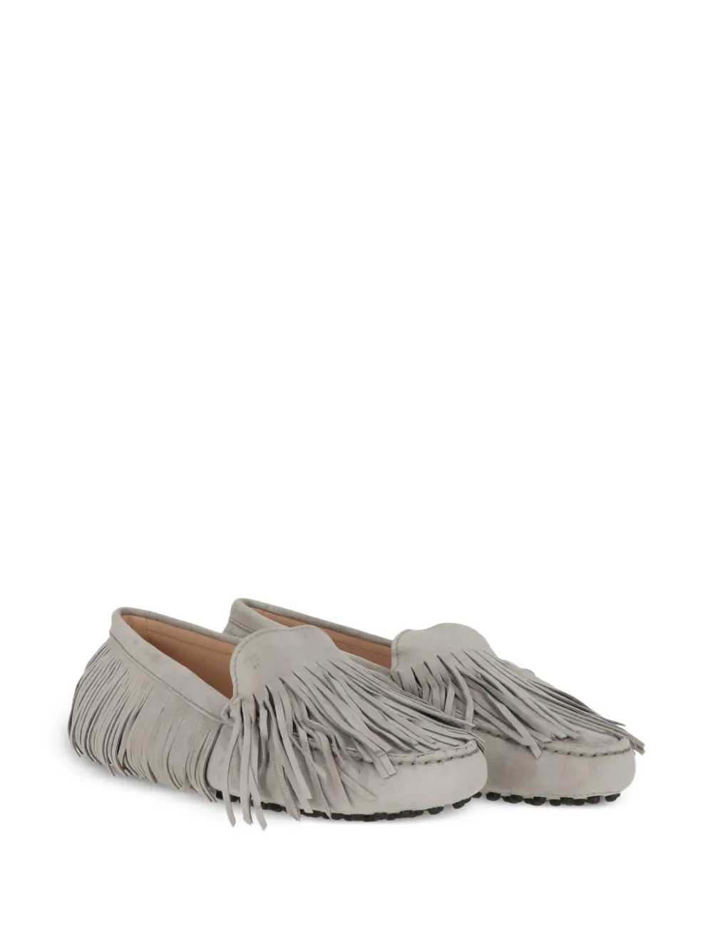 Tod's fringed loafers Grijs
