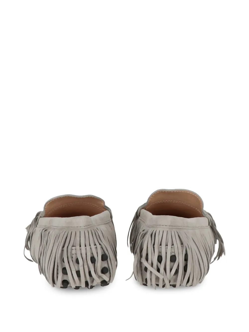 Tod's fringed loafers Grijs