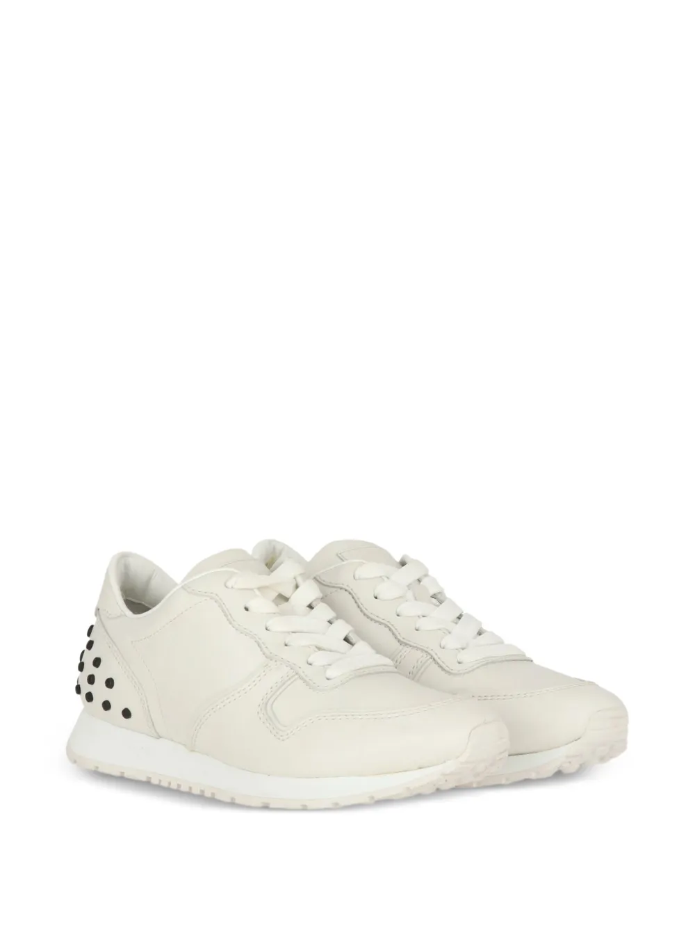 Tod's studded sneakers Beige