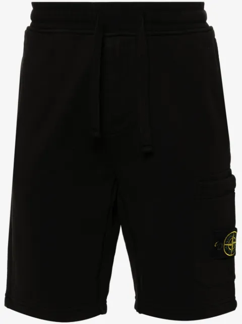 Stone Island shorts cargo con parche del logo