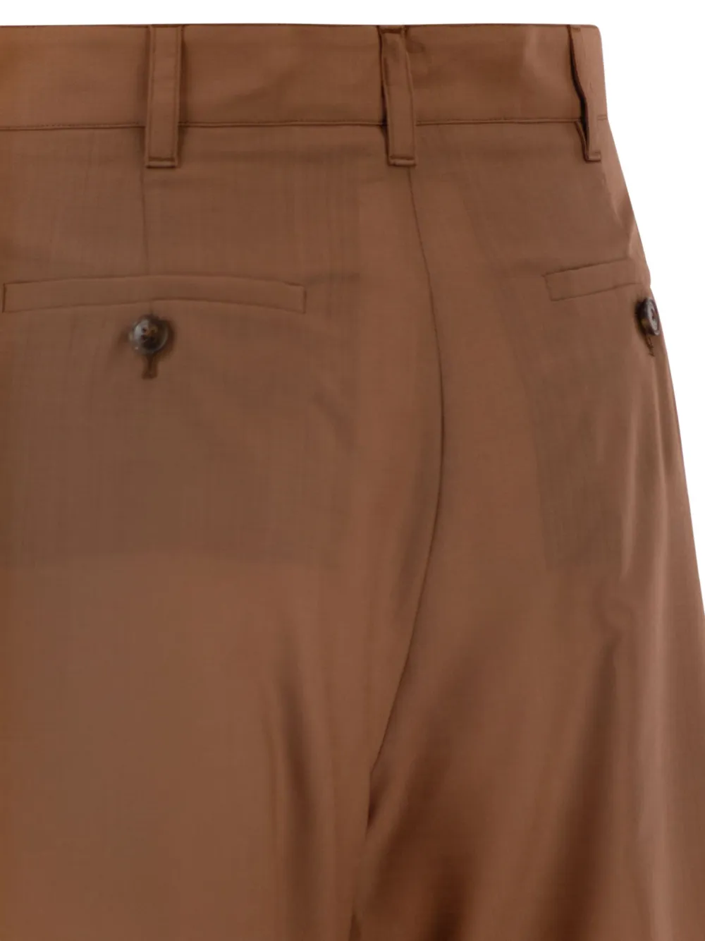 Herno Geplooide bermuda shorts Bruin