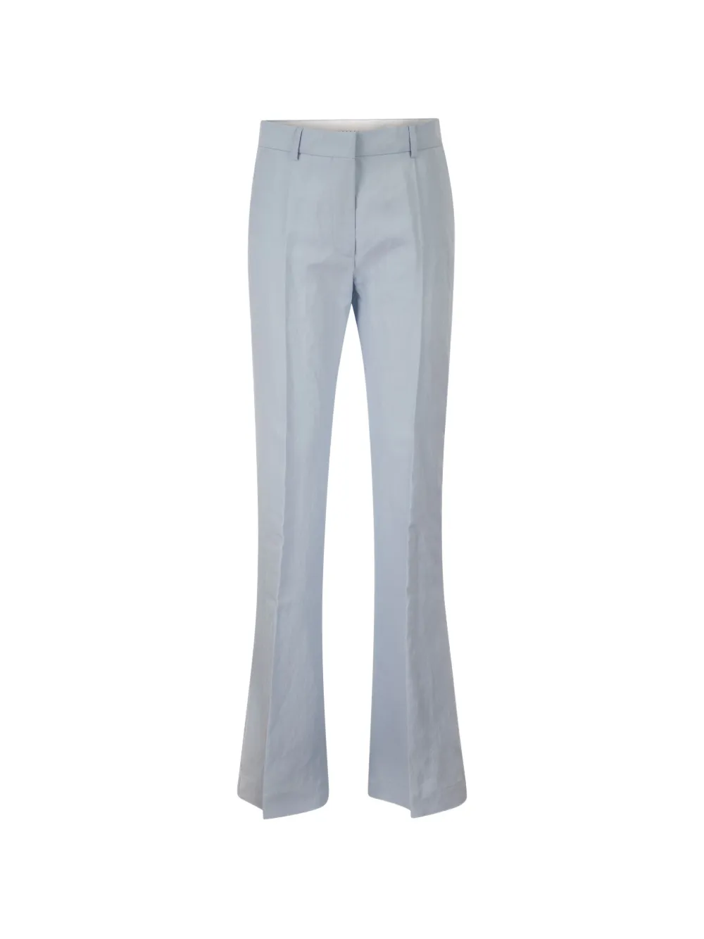 Sportmax flat-front flared trousers - Blau