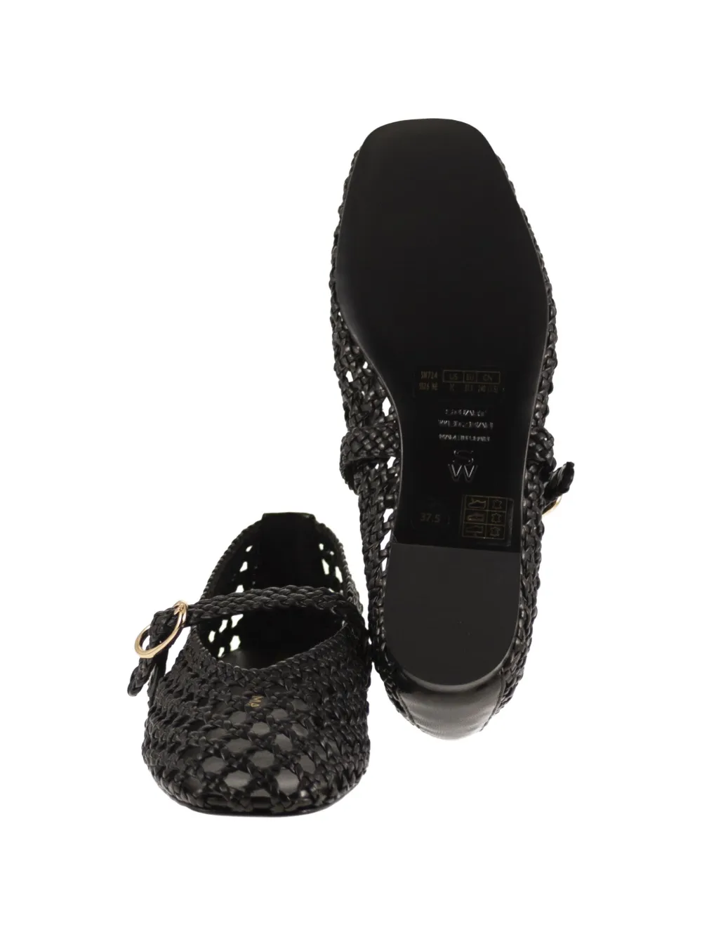 Stuart Weitzman Prima ballet flats Zwart