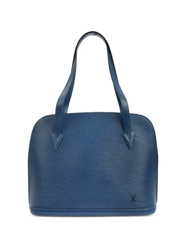 Louis Vuitton Pre-owned 1999 Epi Lussac Shoulder Bag in Blue