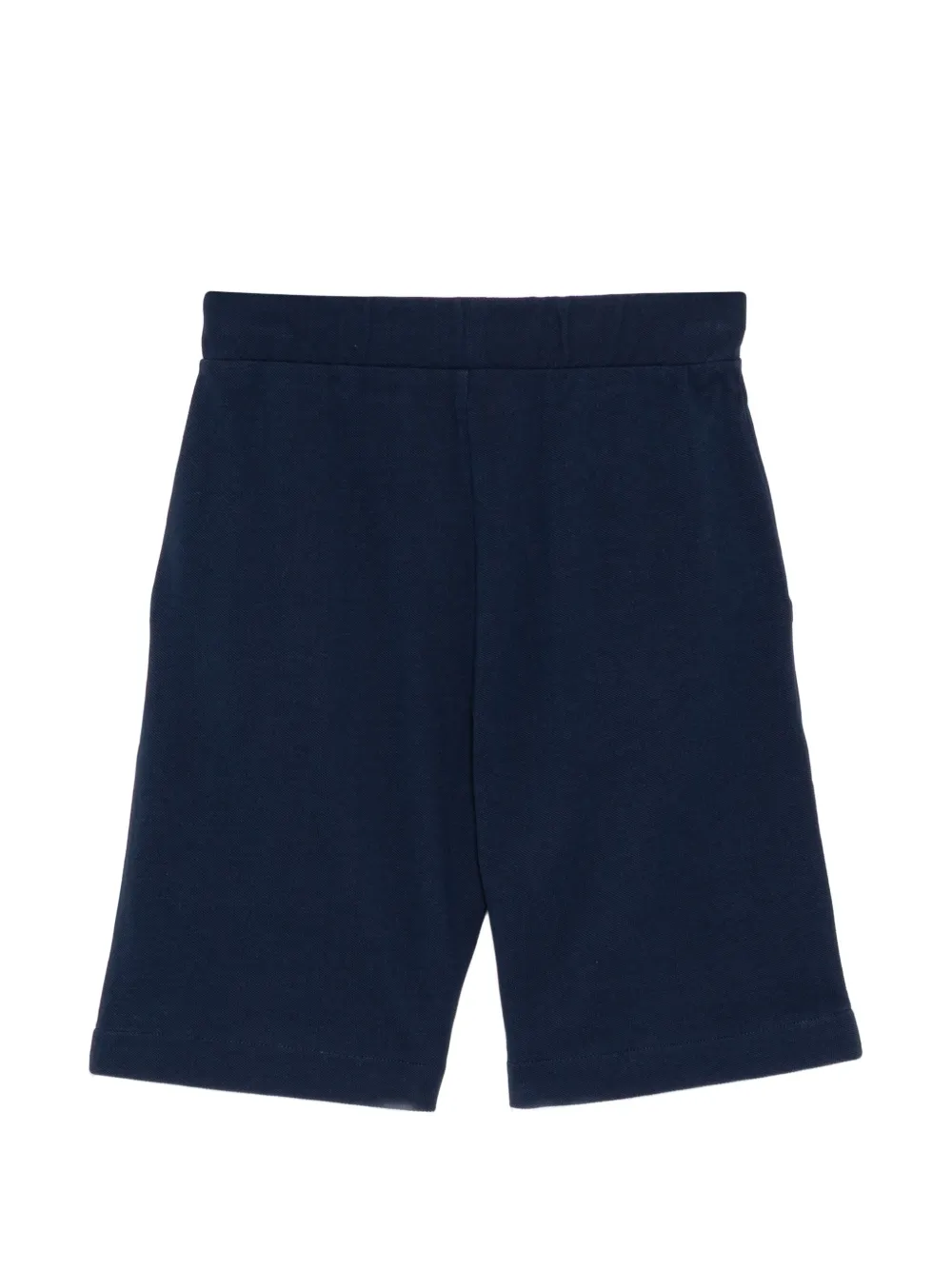 Balmain Kids Shorts met geborduurd logo Blauw