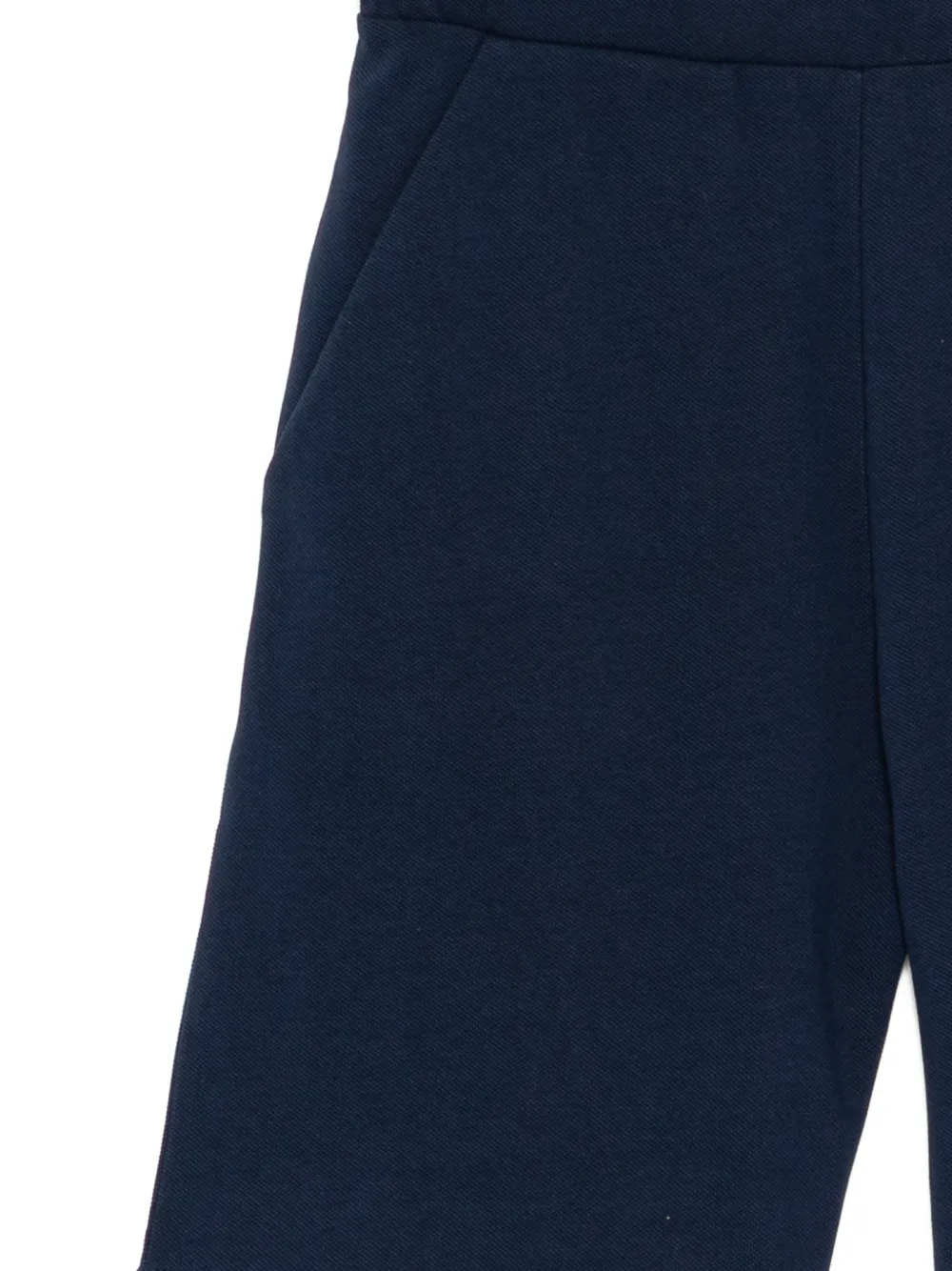 Balmain Kids Shorts met geborduurd logo Blauw