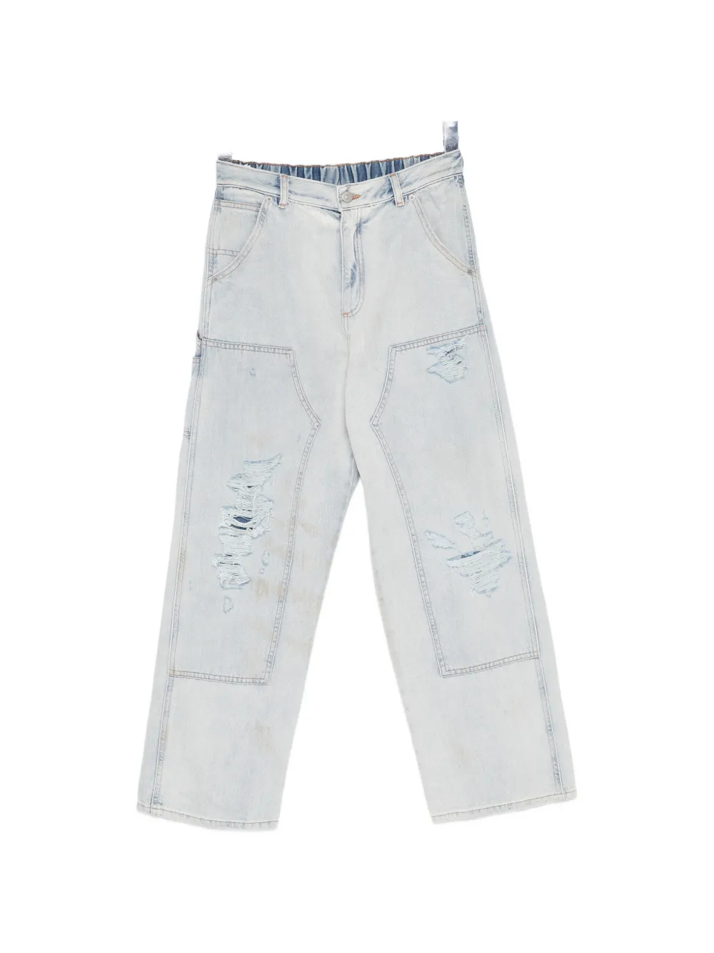 MM6 Maison Margiela Kids distressed jeans - Blue