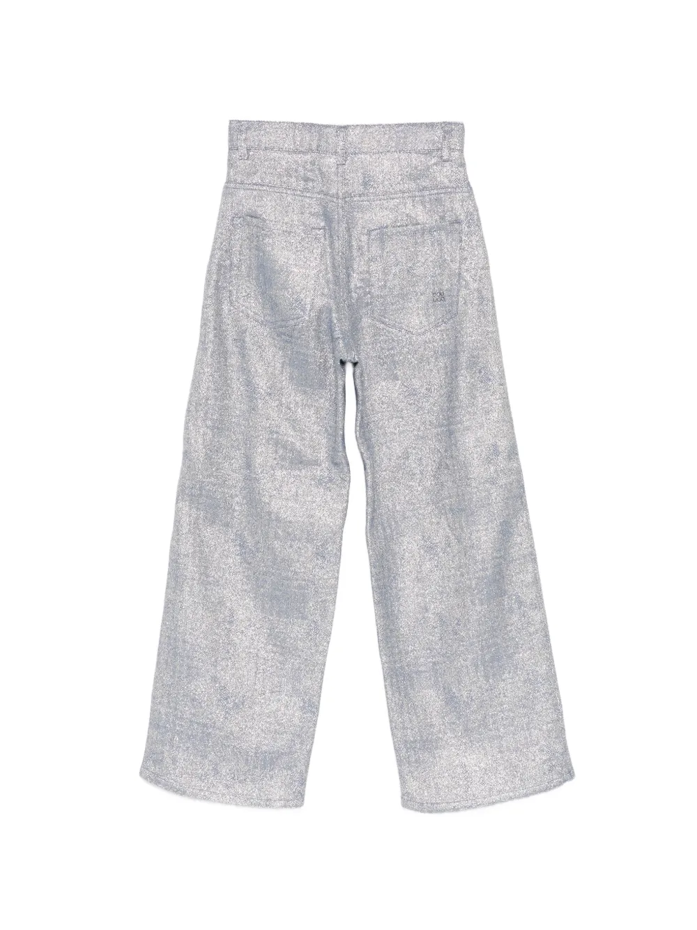Douuod Kids Jeans met metallic-effect Zilver