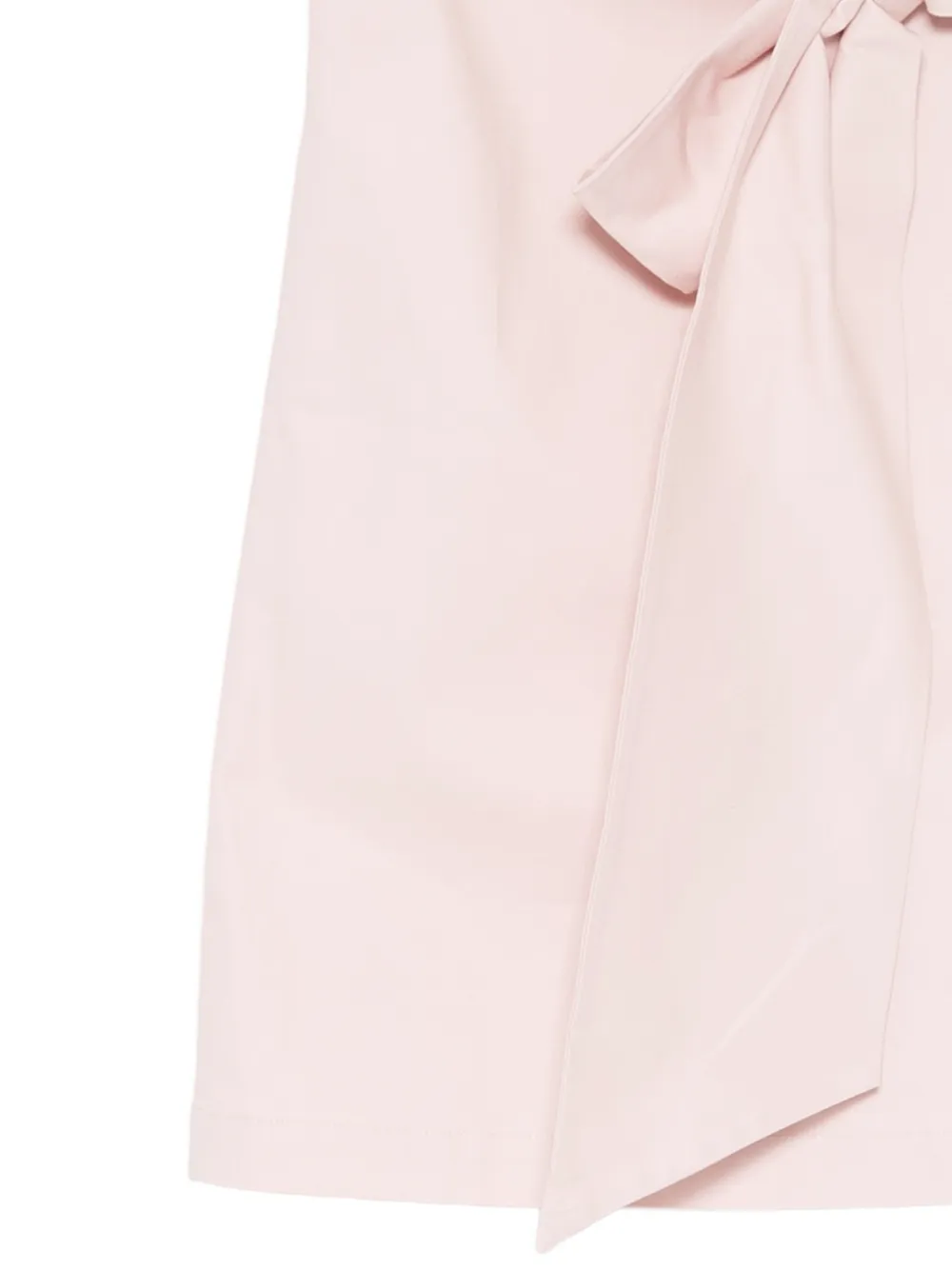 Douuod Kids Jurk met strikdetail Roze