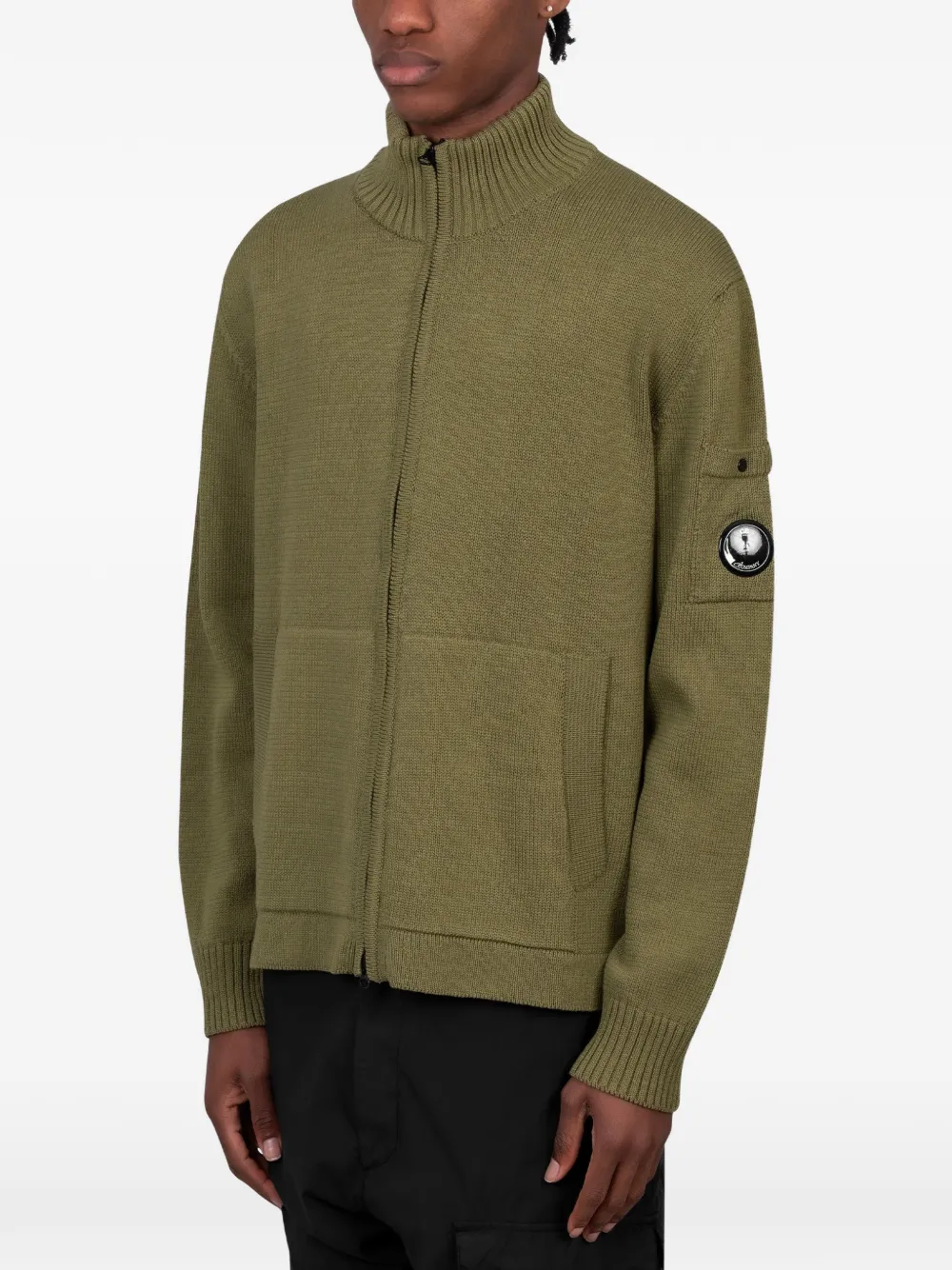 C.P. Company Vest met rits Groen