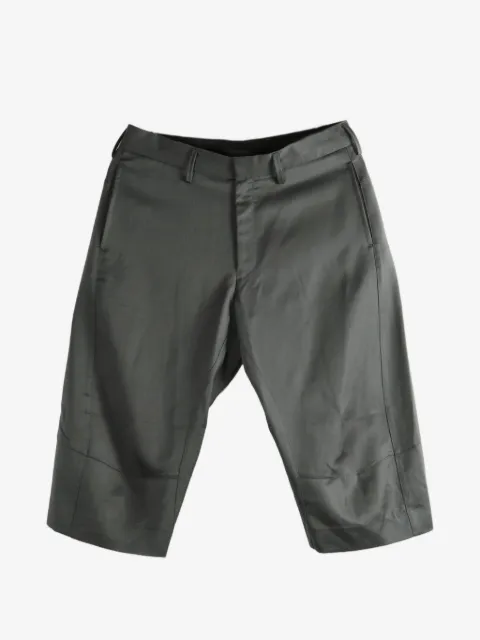 Omar Afridi panelled wool shorts