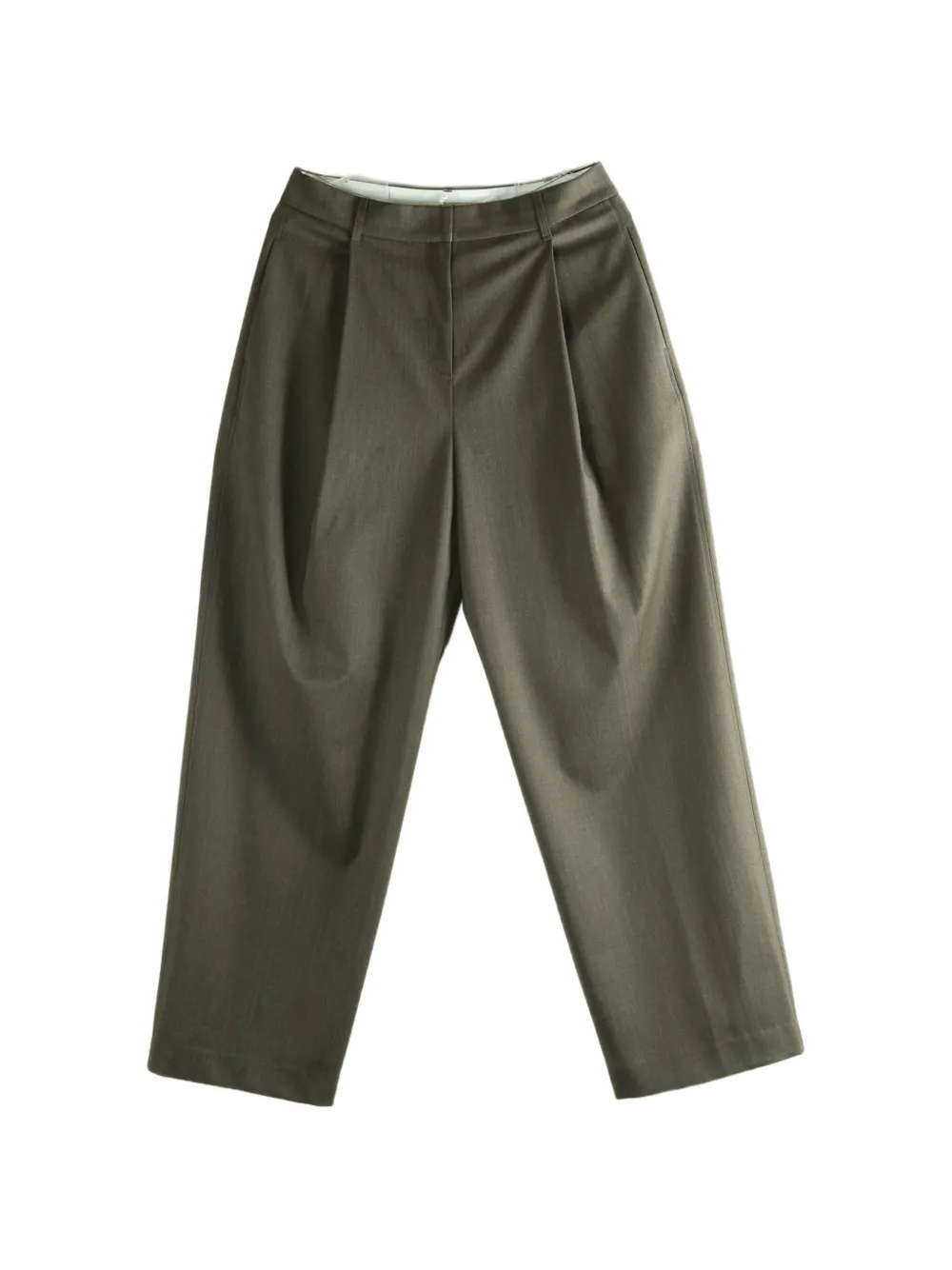 Amomento pleated-detail trousers - Marrone