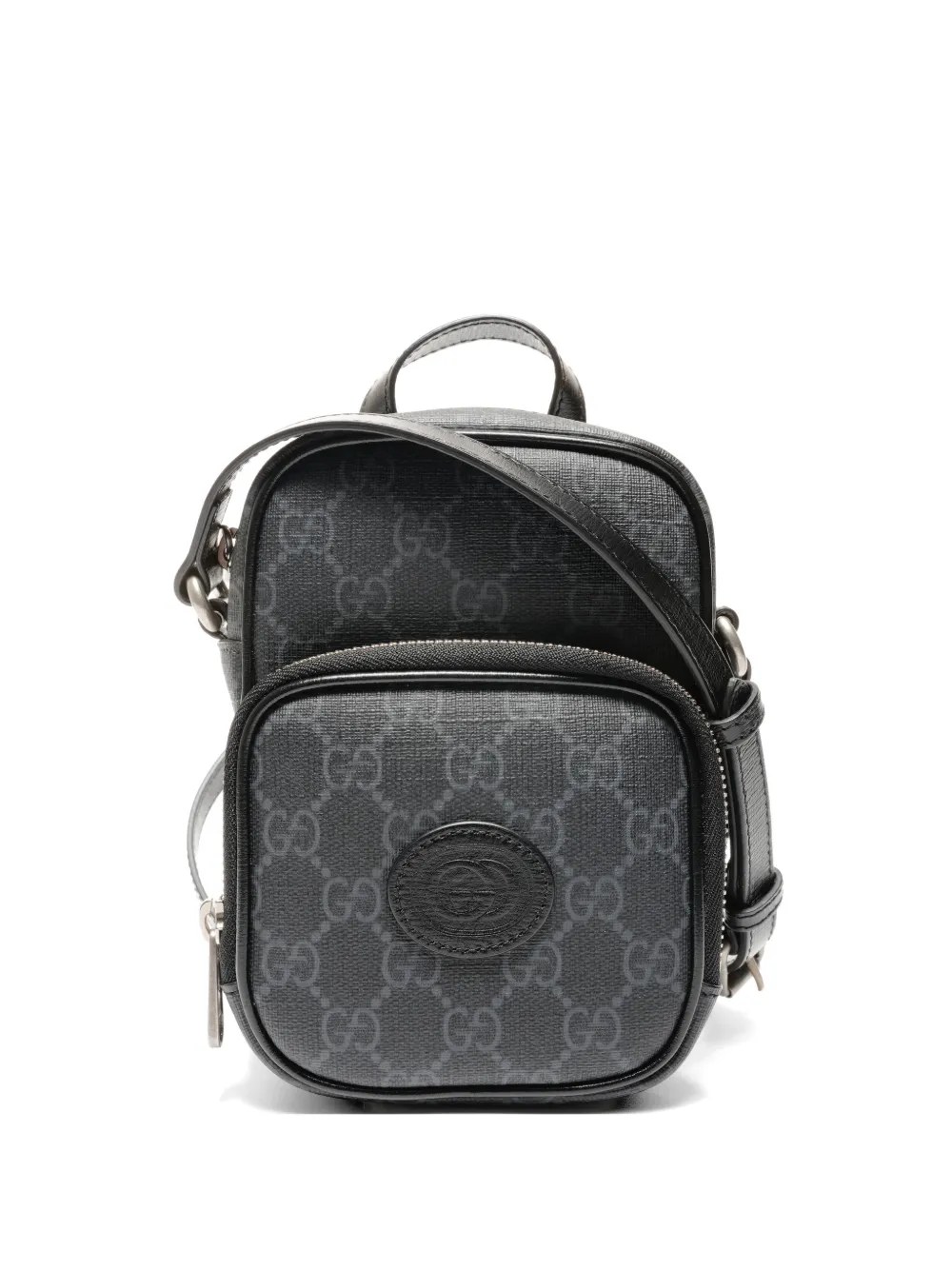 Gucci Pre-Owned 2010s interlocking shoulder bag - Grigio