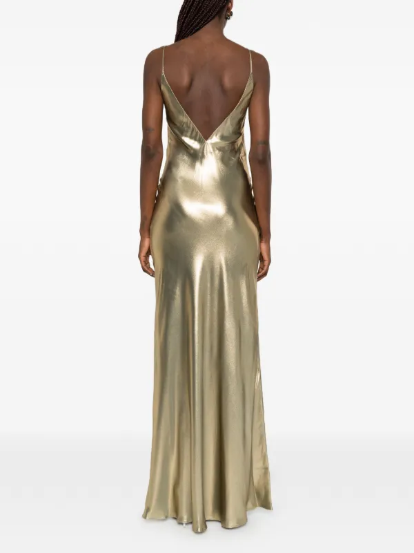 galvan silver slip dress The Fashion Edit: 10 Minimal Slip Dresses For Fall