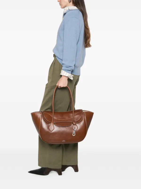 Polo Ralph Lauren Large Blaze Shoulder Bag | Brown | FARFETCH