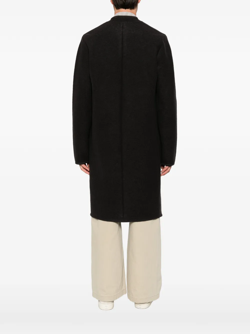 Rier Walker felted coat Grijs