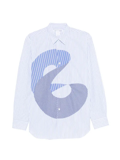 Comme Des Garçons Shirt striped shirt