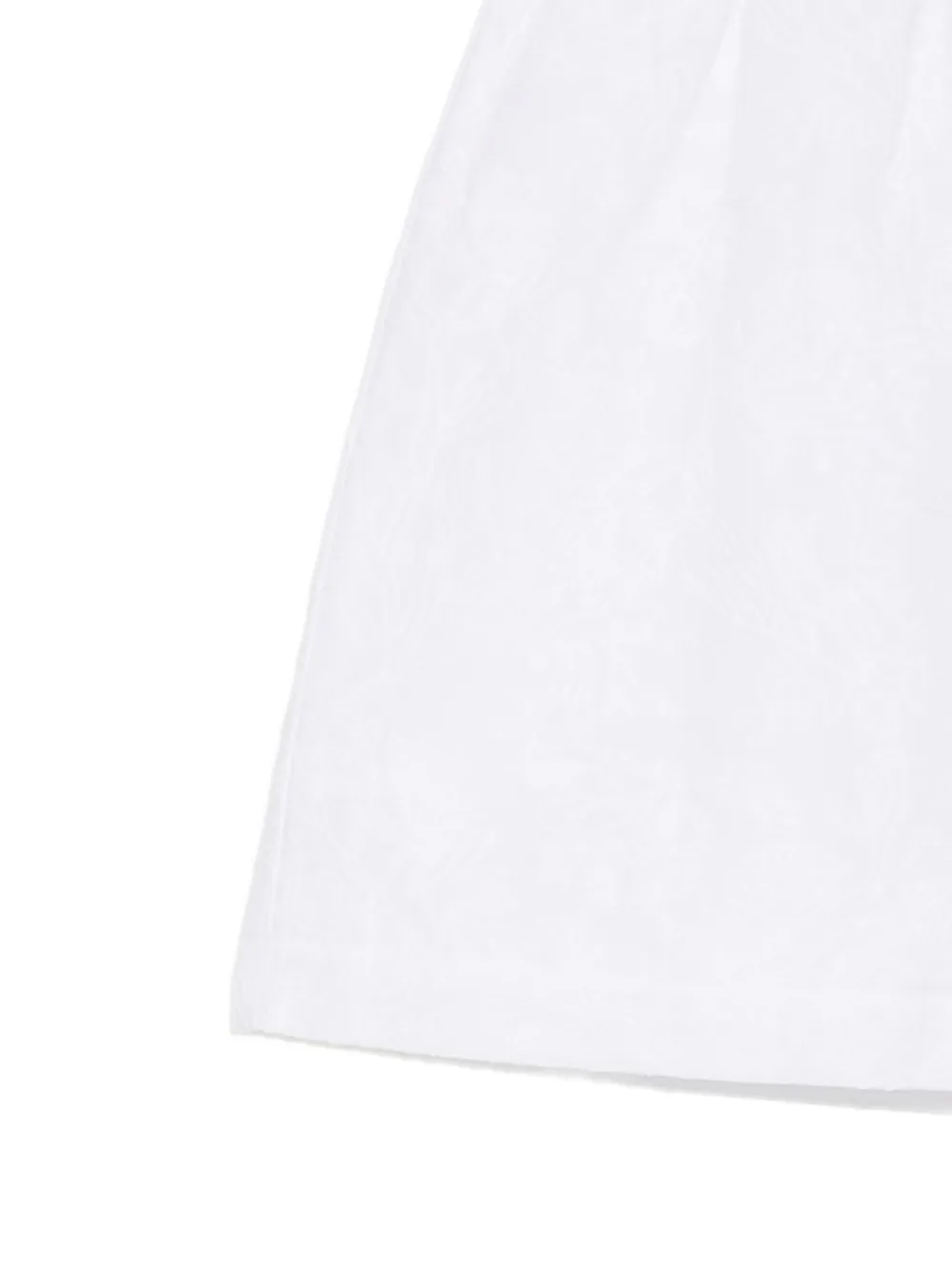 Douuod Kids Rok met geborduurde bloemen Wit
