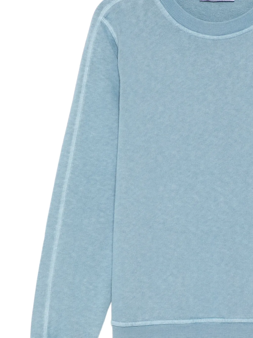 Stone Island Junior Sweater met Compass-logopatch Blauw