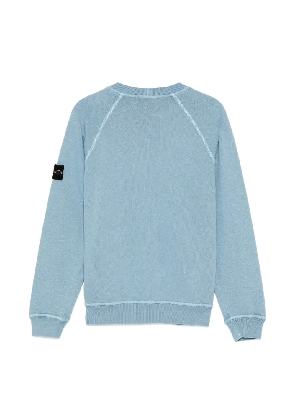 Stone Island Junior Sweater met Compass-logopatch Blauw