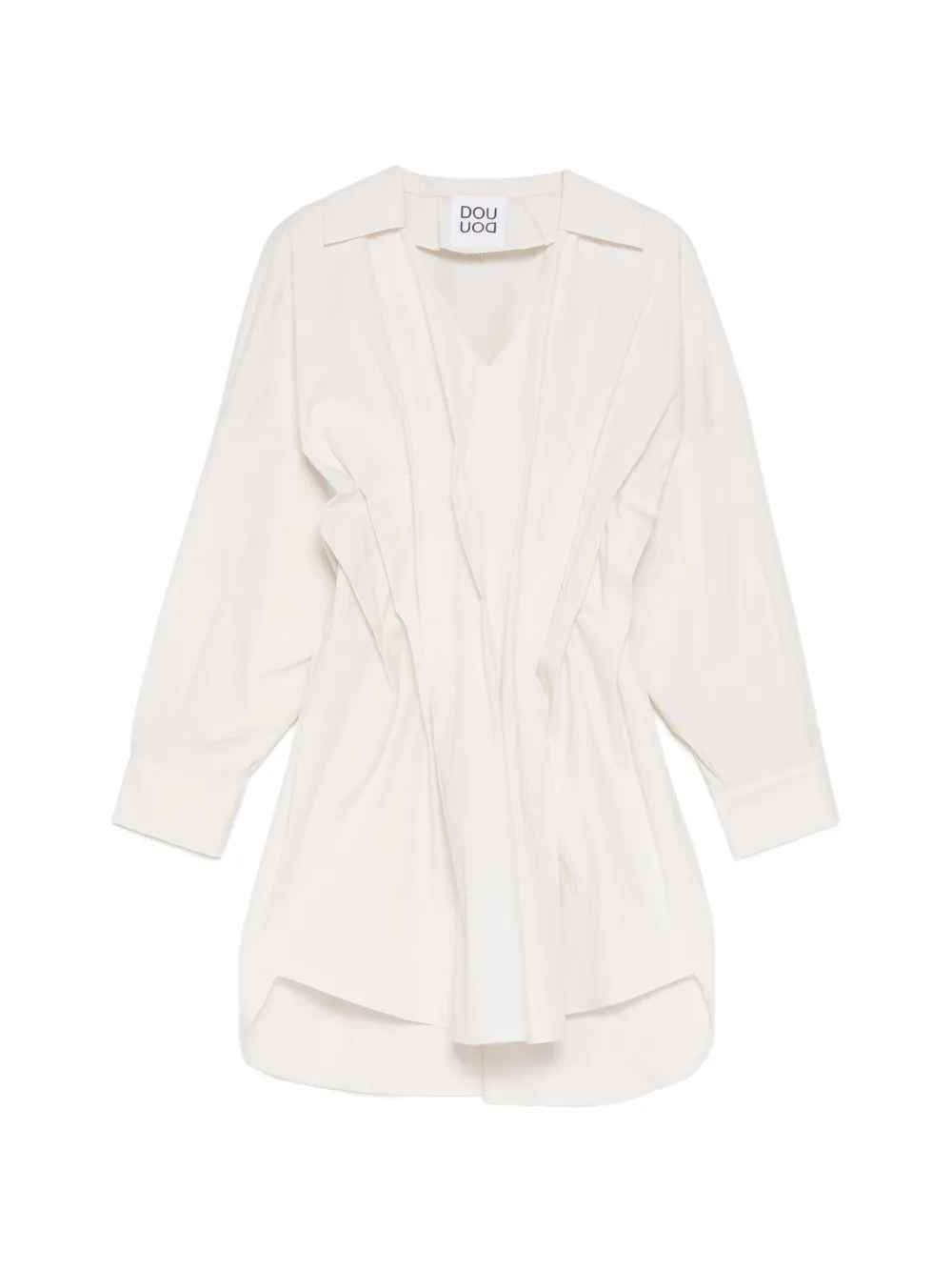 Douuod Kids ruffled dress - Toni neutri