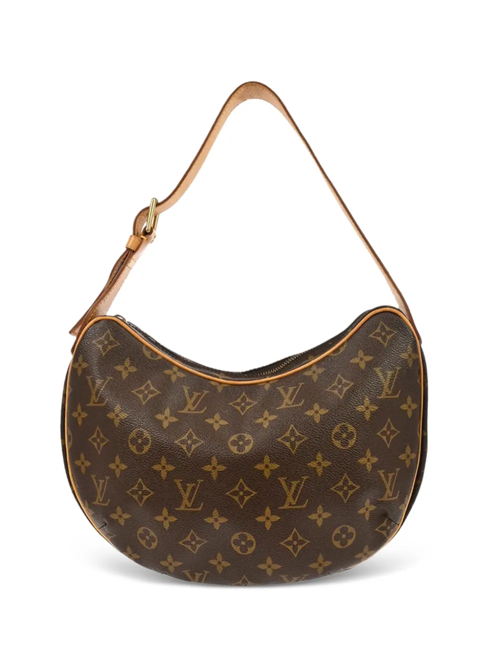 Louis Vuitton Pre-Owned 2003 MM Croissant monogram shoulder bag - Braun