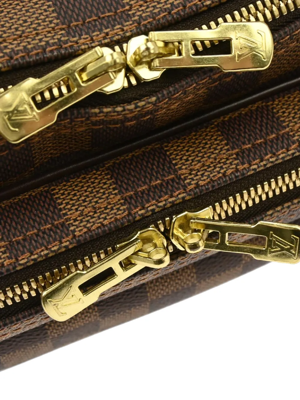 Louis Vuitton Pre-owned 2002 Damier Ebène Cross Body Bag in Brown, view 5