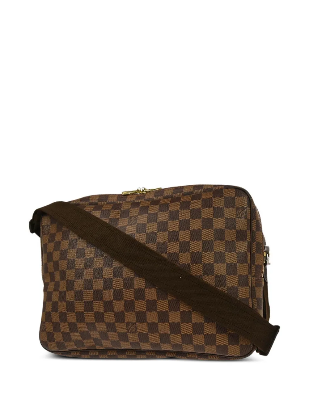 Louis Vuitton Pre-owned 2002 Damier Ebène Cross Body Bag in Brown, view 2