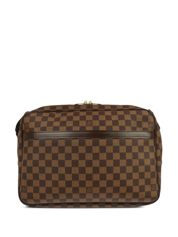 Louis Vuitton Pre-owned 2002 Damier Ebène Cross Body Bag in Brown