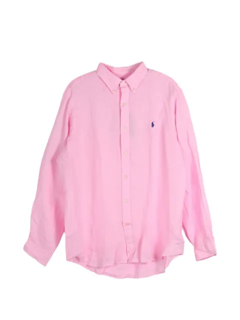 Polo Ralph Lauren logo-embroidered button-down shirt