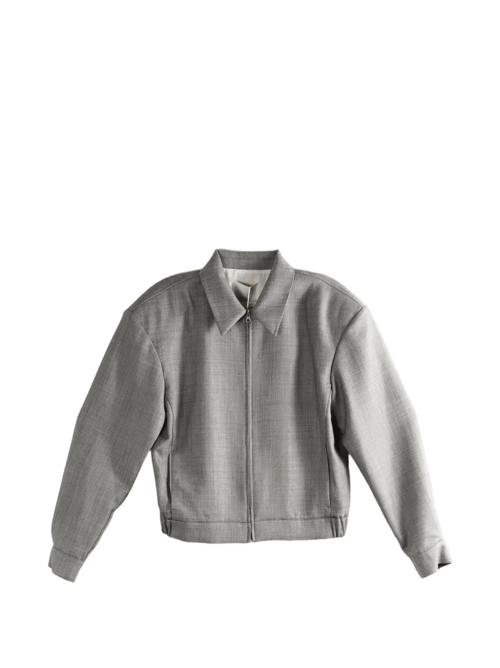 Amomento zip-up jacket - Grigio