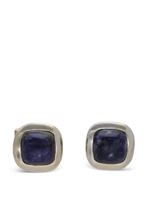 Gianfranco Ferré Pre-Owned 1980-1990s square-shape cufflinks