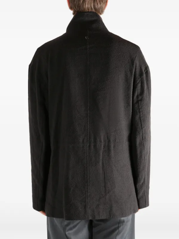 Omar Afridi high-neck multi-pocket Jacket | Black | FARFETCH