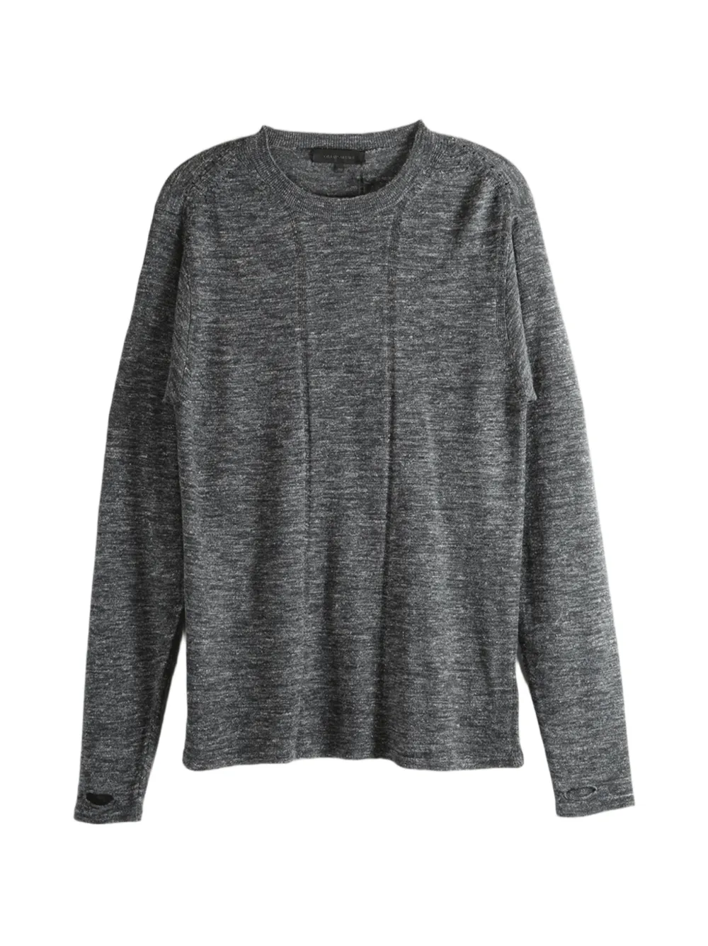 Omar Afridi Landes long-sleeve T-shirt - Grigio