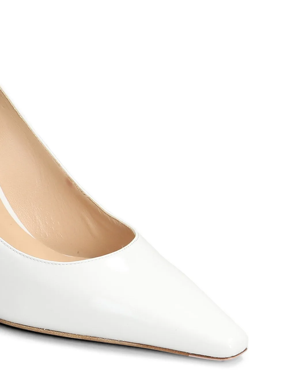 Roberto Festa Elais pumps met puntige neus Wit
