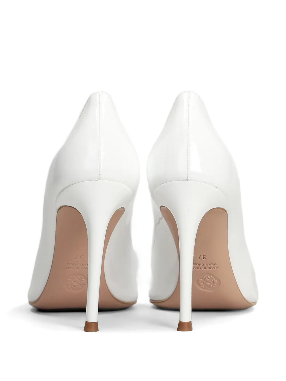 Roberto Festa Elais pumps met puntige neus Wit