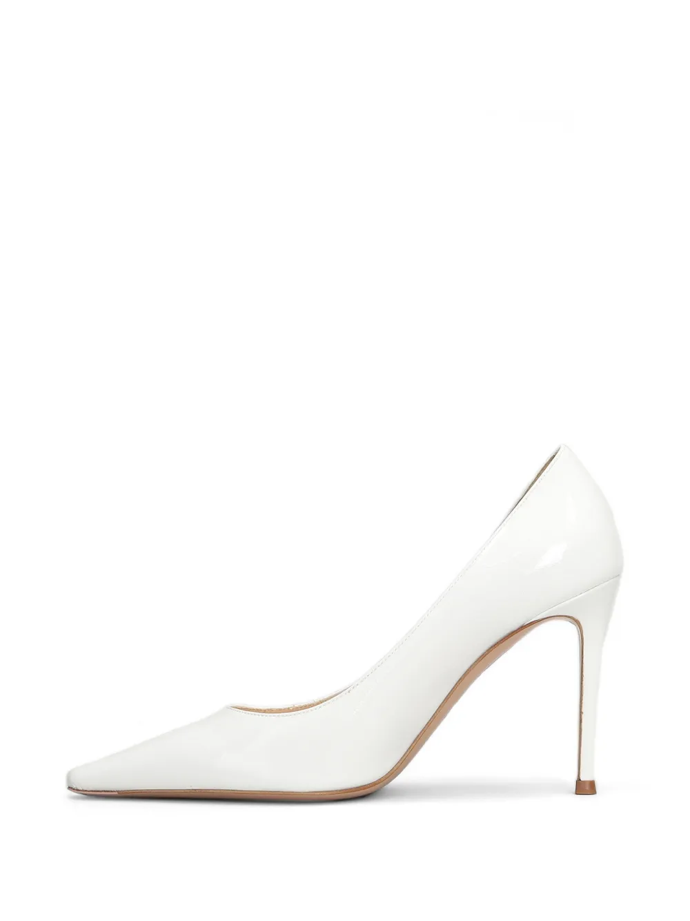 Roberto Festa Elais pumps met puntige neus Wit