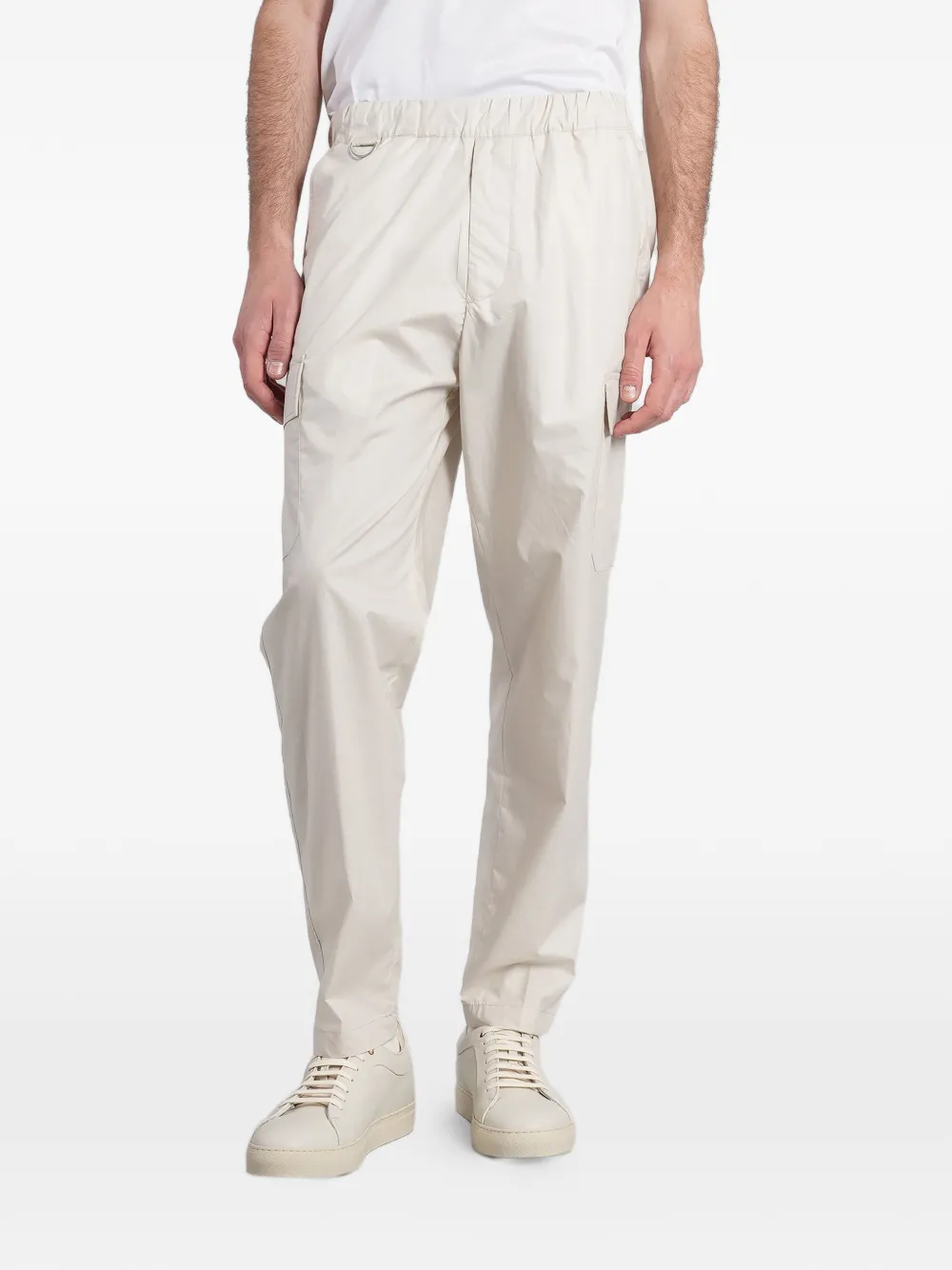 Low Brand Combo elasticated-waist cargo pants - Toni neutri