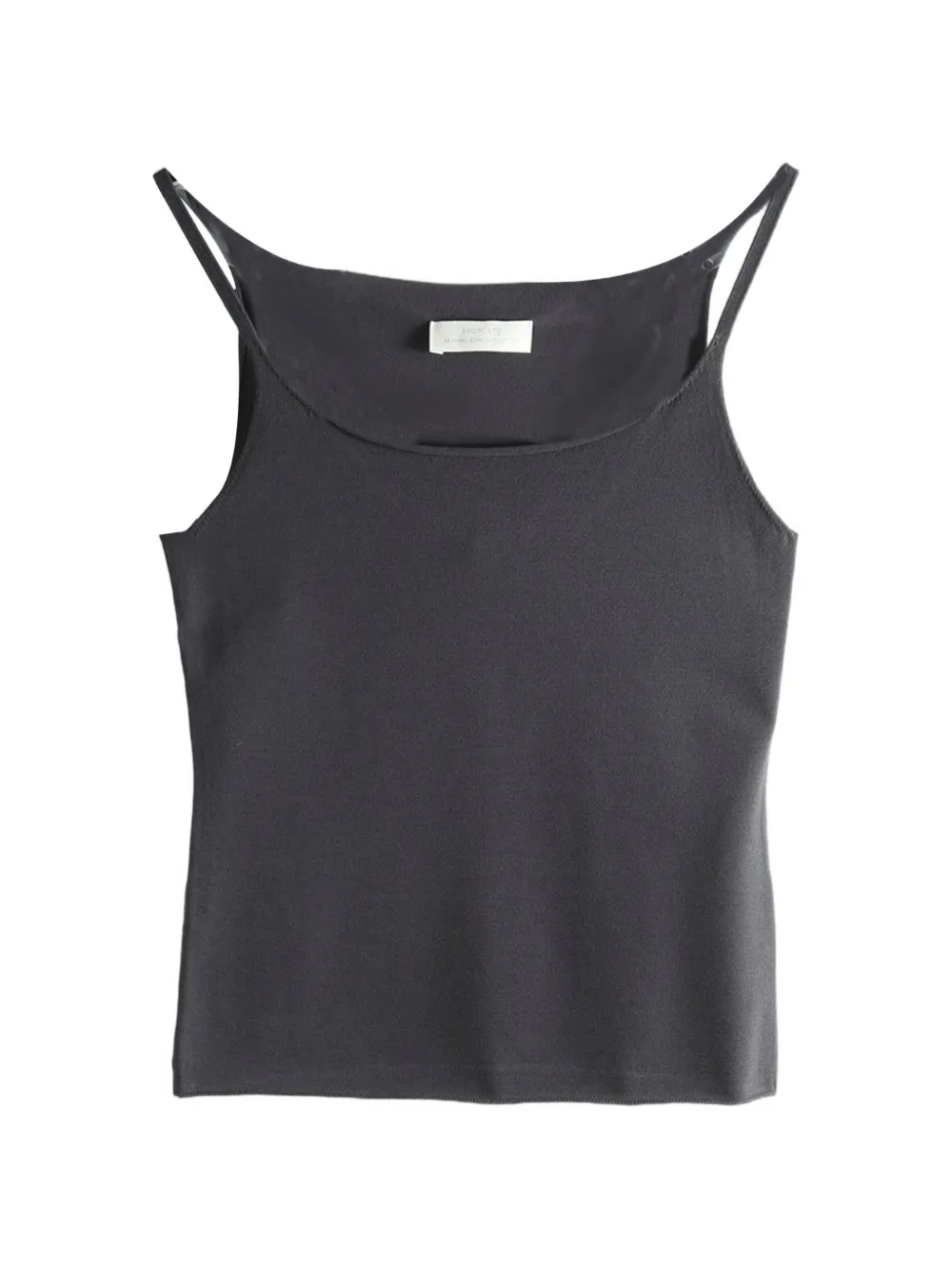 Amomento spaghetti-strap top - Grigio