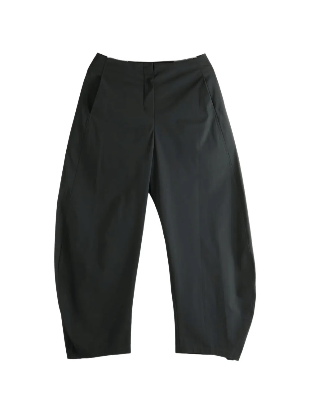 Amomento curved-leg trousers - Nero